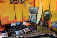       coconut hostel common area 
  - Costa Rica