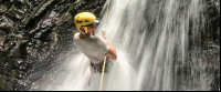        costa canyoning waterfall 
  - Costa Rica