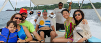        tour group from curu tortuga islands 
  - Costa Rica
