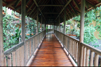        hotel bambu deck to room 
  - Costa Rica