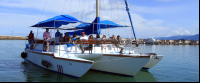        sunset sails catamaran catmaran 
  - Costa Rica