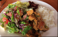        soda rustico pork casado 
  - Costa Rica