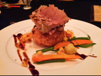        Seared Tuna At Buddha Eyes Restaurant
  - Costa Rica