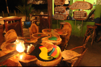       robertos restaurant toucan table 
  - Costa Rica