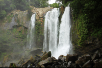        nauyaca waterfalls tall fall 
  - Costa Rica