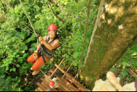        flight of the toucan tree climb combo tour climbing 
  - Costa Rica