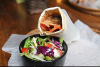        hot mushroom wrap olam restaurant santa teresa 
  - Costa Rica