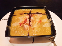        Auyama Pumpkin Soup At Buddha Eyes Restaurant
  - Costa Rica
