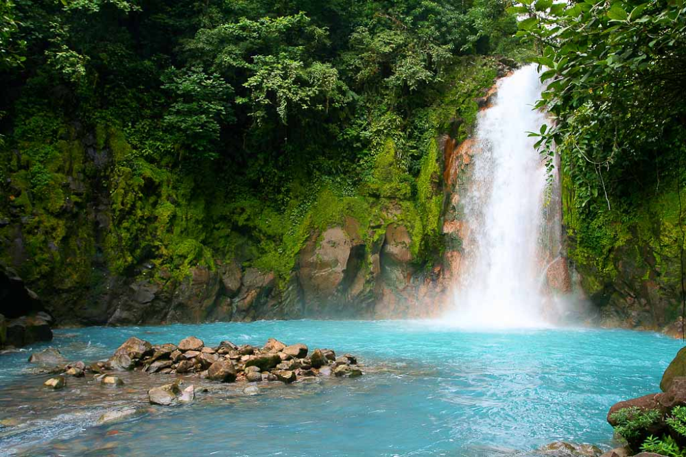        rio celeste waterfall 
  - Costa Rica